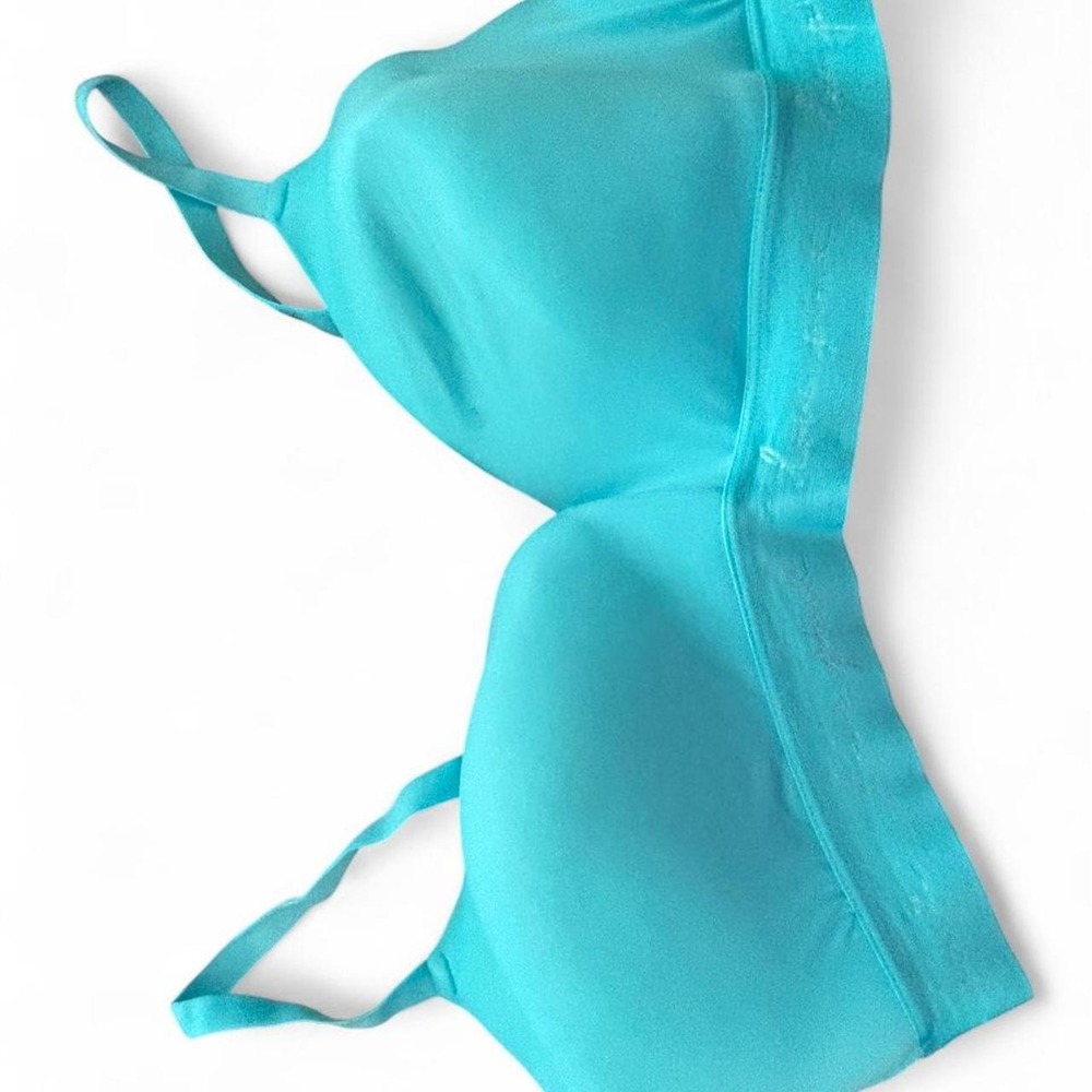 Victoria's Secret PINK Turquoise Blue Push Up Bra 38D